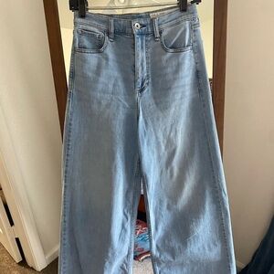 Rag & Bone High Waist Wide Leg Jeans